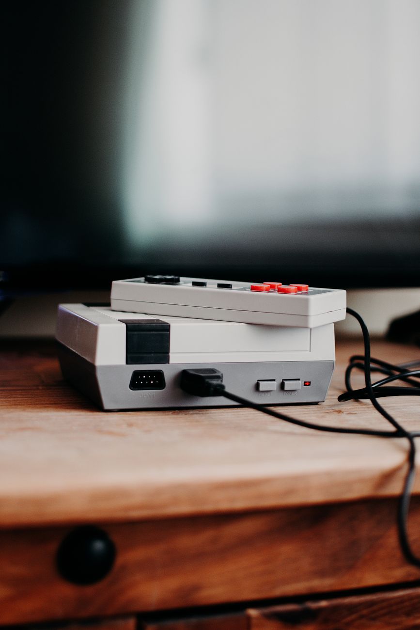 Retro gaming space